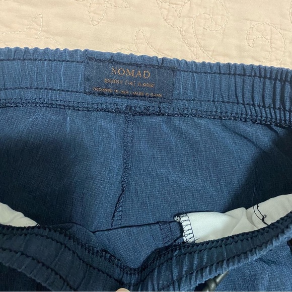 Nomad Boys size 14 Large lightweight pants Navy Blue - Picture 7 of 7